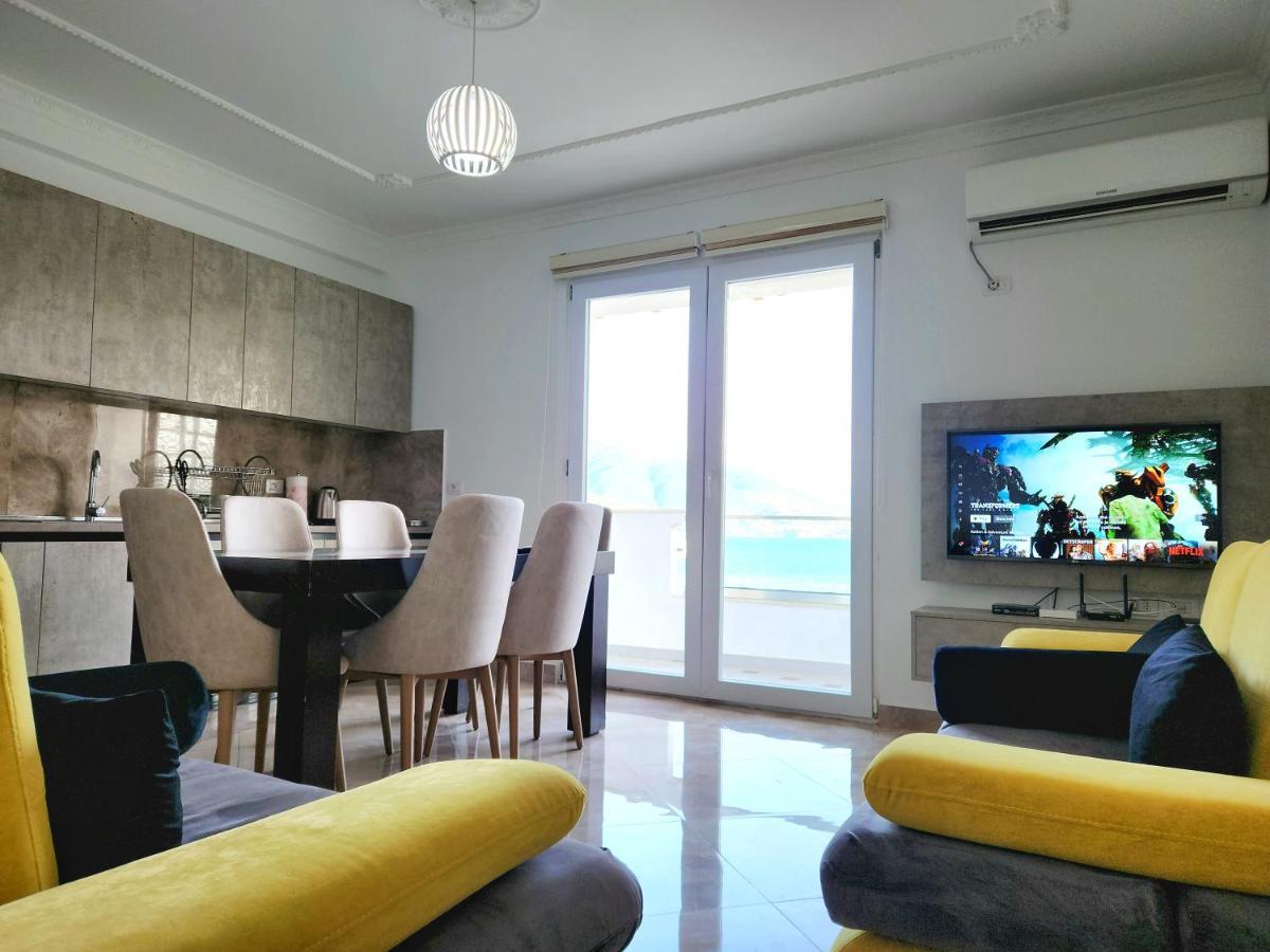 Panorama View Apt, 150M To Beach, 750M Lungo Mare Apartamento Vlorë Exterior foto